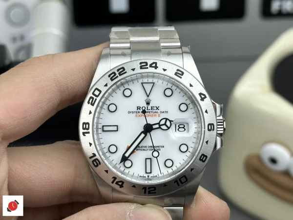 高仿勞力士Rolex 探險家系列 Explorer 探2 白盤 m226570-0001