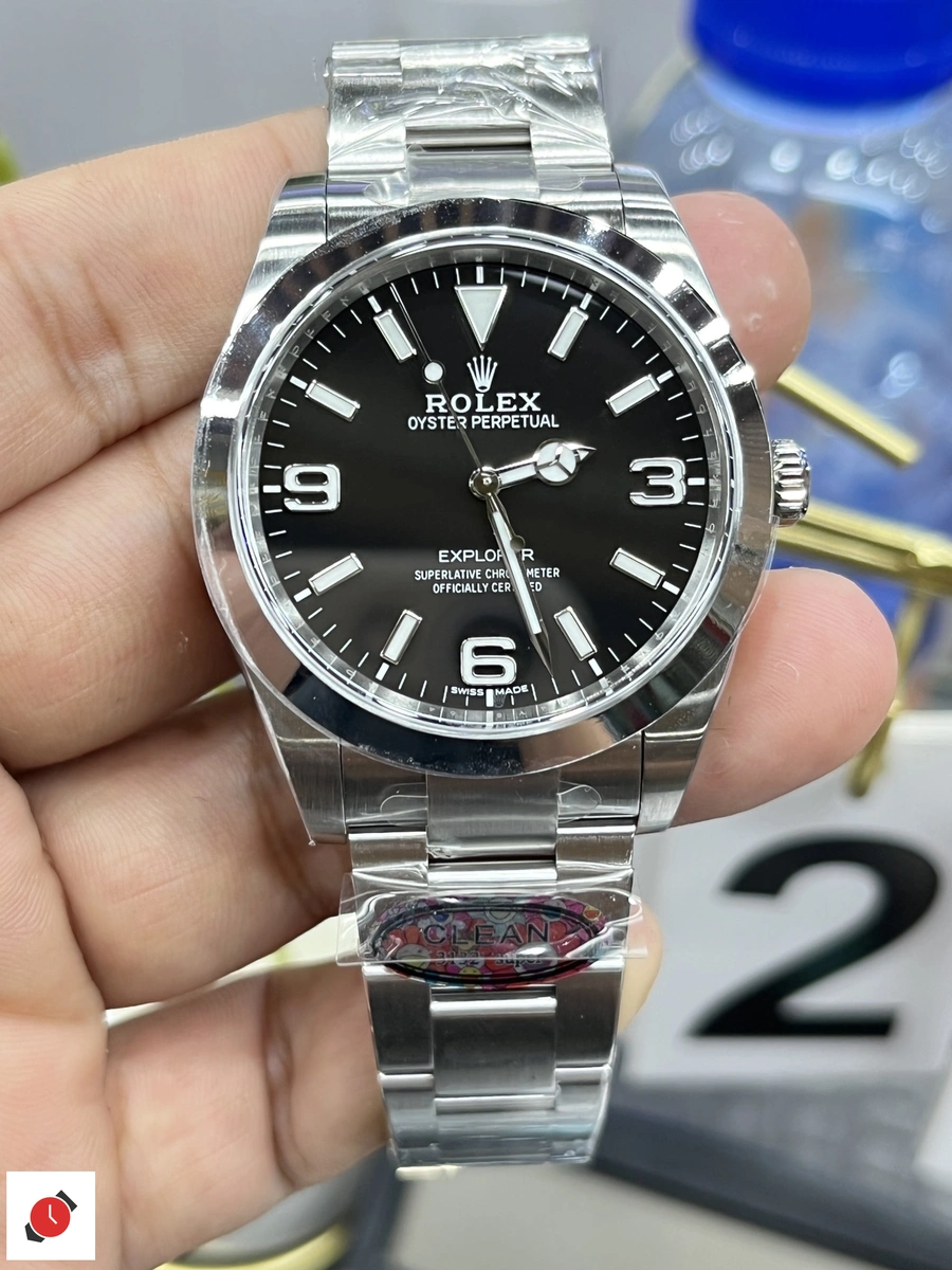 高仿勞力士Rolex 探險家系列 Explorer 探1 黑盤 m224270-0001