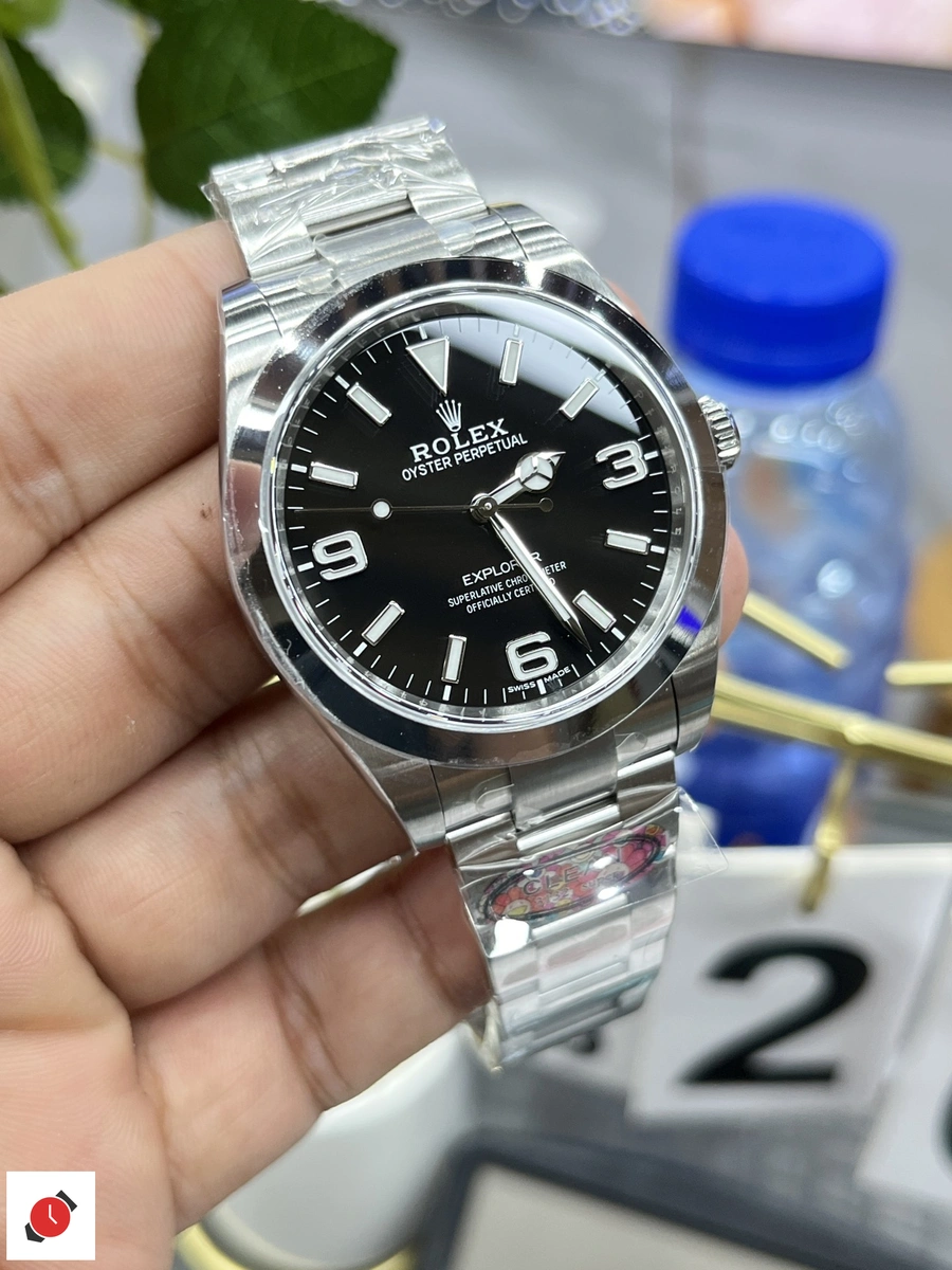 高仿勞力士Rolex 探險家系列 Explorer 探1 黑盤 m224270-0001