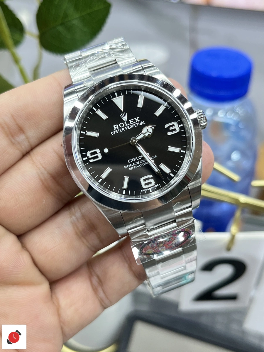 高仿勞力士Rolex 探險家系列 Explorer 探1 黑盤 m224270-0001