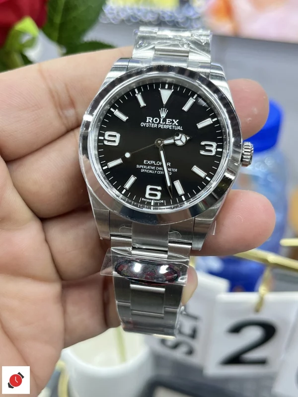 高仿勞力士Rolex 探險家系列 Explorer 探1 黑盤 m224270-0001