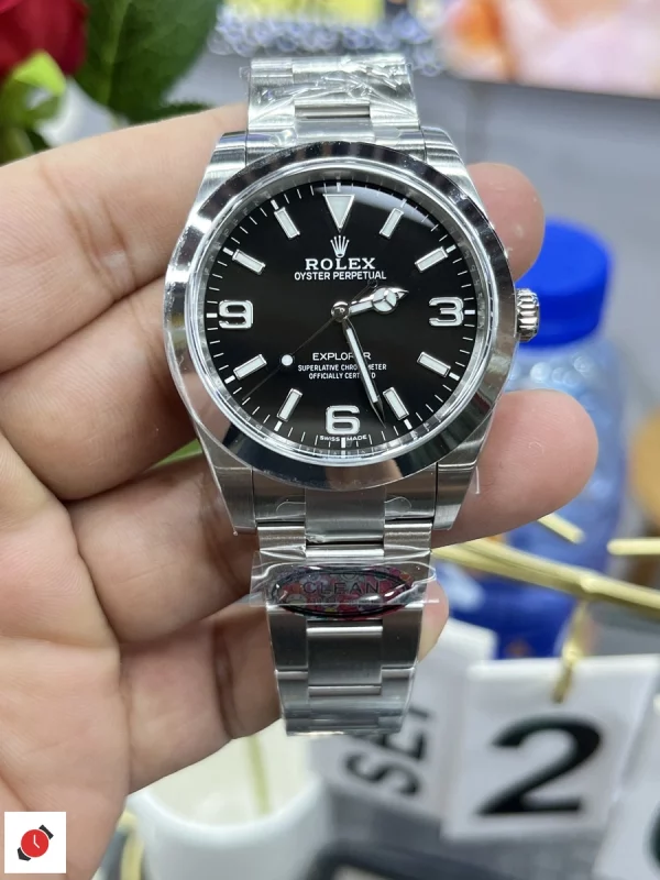 高仿勞力士Rolex 探險家系列 Explorer 探1 黑盤 m224270-0001