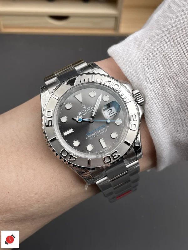 高仿勞力士Rolex 遊艇系列 灰盤藍針 40MM
