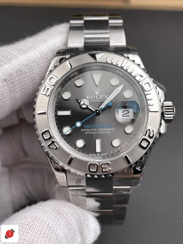 高仿勞力士Rolex 遊艇系列 灰盤藍針 40MM