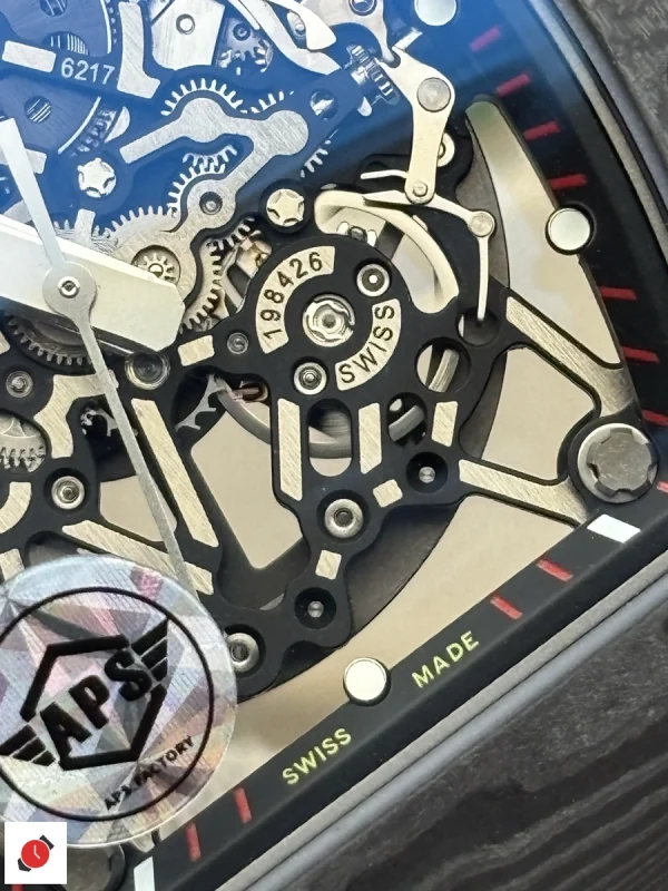 高仿理查德·米勒 Richard Mille RM35-02 紅錶帶