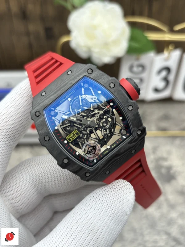 高仿理查德·米勒 Richard Mille RM35-02 紅錶帶