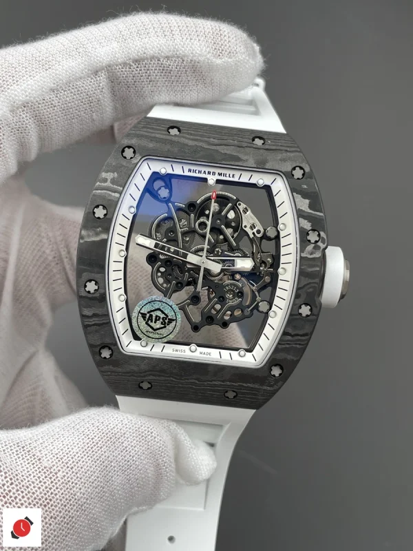 高仿理查德·米勒 Richard Mille RM055 白錶帶