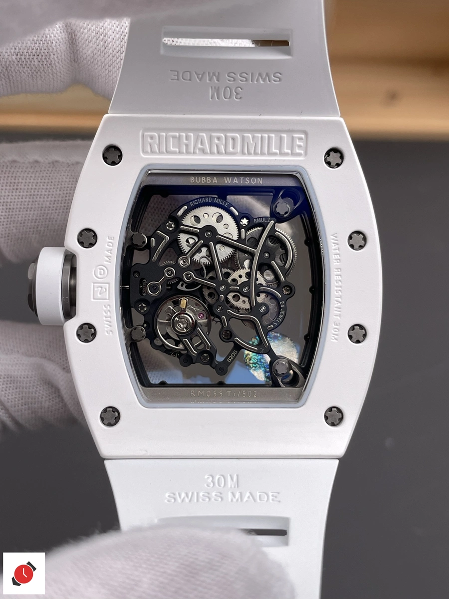 高仿理查德·米勒 Richard Mille RM055 白陶瓷
