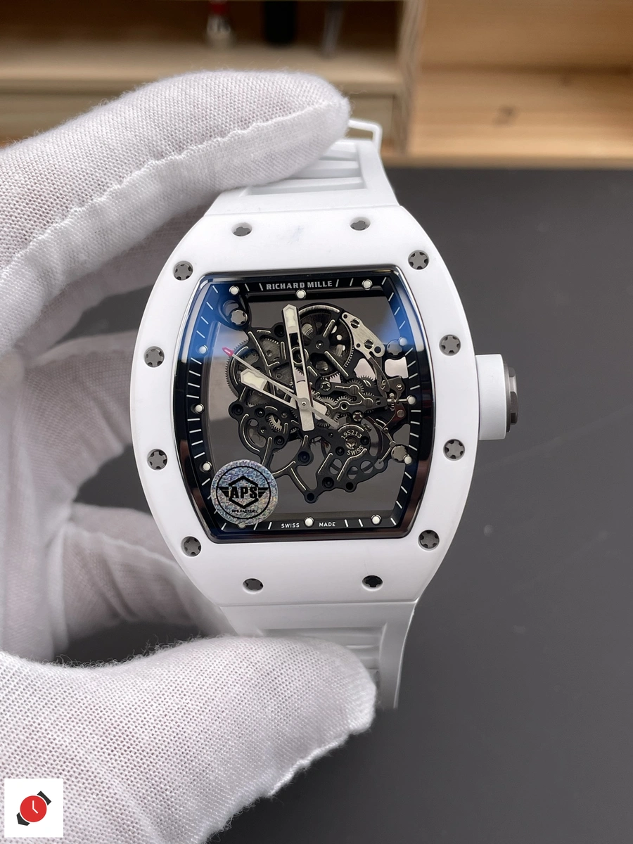 高仿理查德·米勒 Richard Mille RM055 白陶瓷