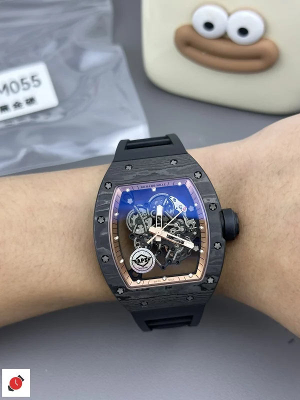 高仿理查德·米勒 Richard Mille RM055 黑金碳