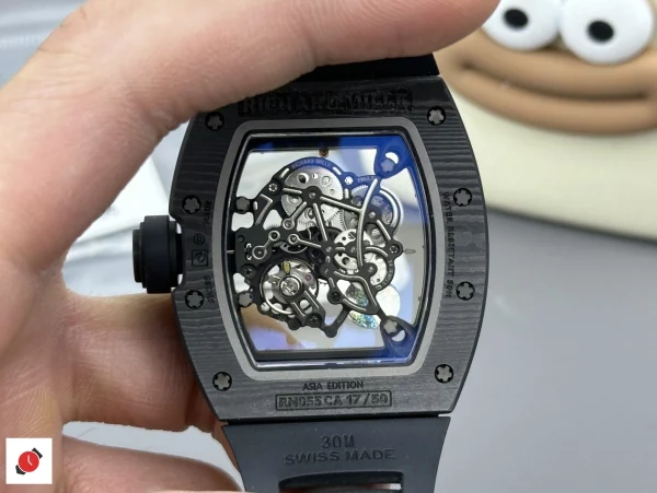 高仿理查德·米勒 Richard Mille RM055 黑金碳