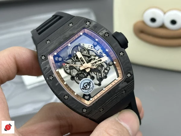 高仿理查德·米勒 Richard Mille RM055 黑金碳