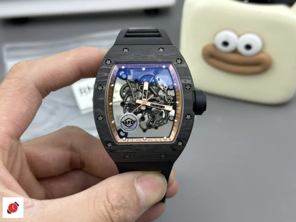 高仿理查德·米勒 Richard Mille RM055 黑金碳