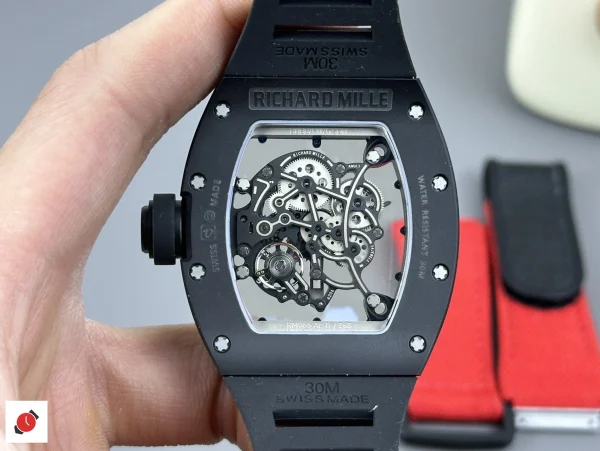高仿理查德·米勒 Richard Mille RM055 黑陶瓷