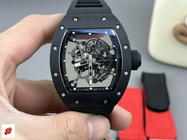 高仿理查德·米勒 Richard Mille RM055 黑陶瓷