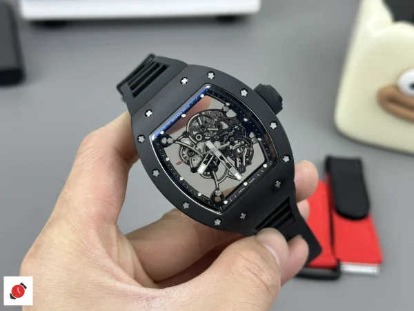 高仿理查德·米勒 Richard Mille RM055 黑陶瓷