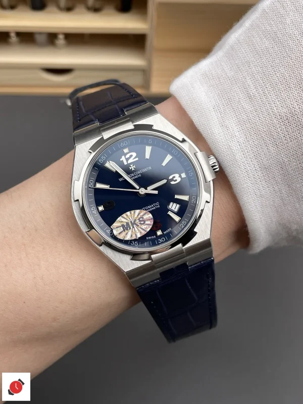 高仿江詩丹頓 縱橫四海系列 Vacheron Constantin 47040 藍盤