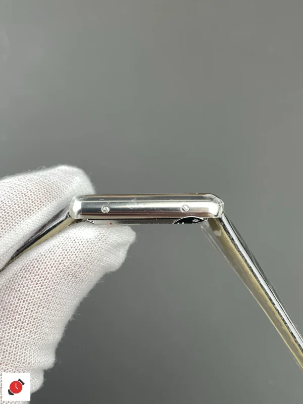 高仿卡地亞 Cartier 坦克系列 Tank 白盤皮帶中號 WSTA0041
