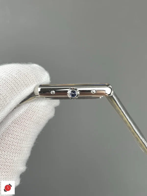 高仿卡地亞 Cartier 坦克系列 Tank 白盤皮帶中號 WSTA0041