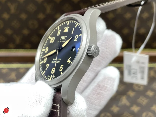 高仿 IWC萬國 馬克十八 飛行員系列 黑灰盤 IW327006 40MM