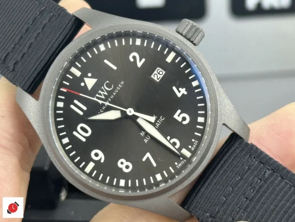 高仿 IWC萬國 馬克二十 飛行員系列 黑盤 IW328209 40MM