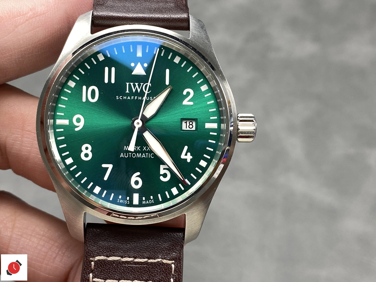 高仿 IWC萬國 馬克二十 飛行員系列 綠盤 IW328205 40MM