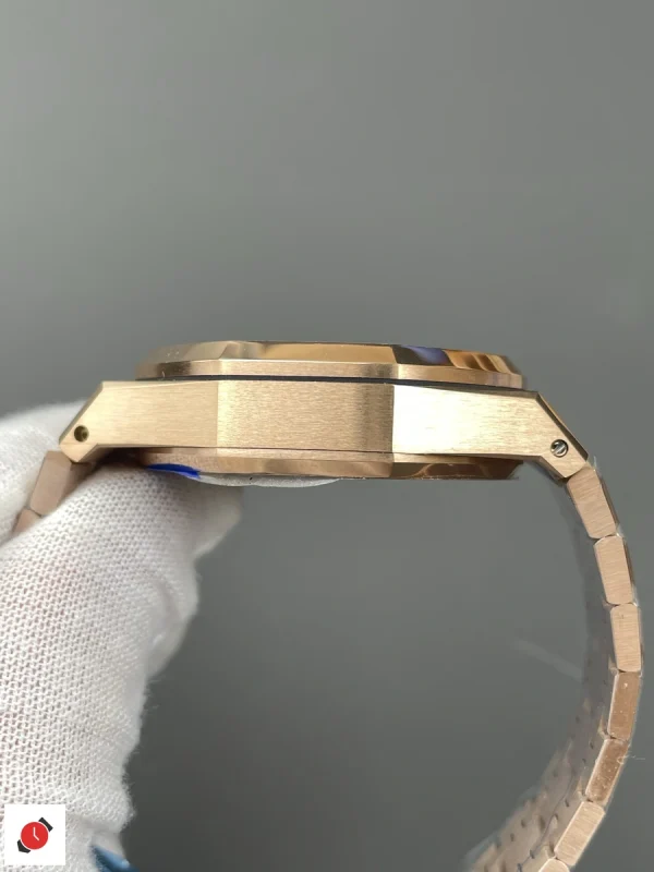 高仿AP-愛彼 皇家橡樹系列 26240 玫瑰金藍棕盤 41MM