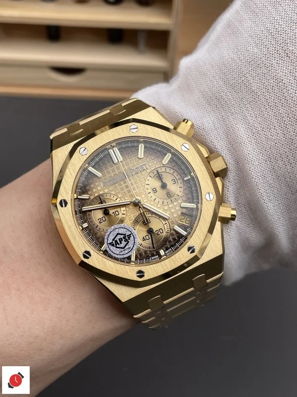 高仿AP-愛彼 皇家橡樹系列 26240 金漸變盤 41MM