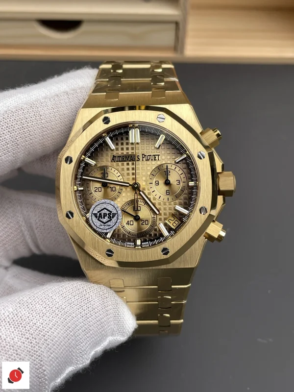 高仿AP-愛彼 皇家橡樹系列 26240 金漸變盤 41MM