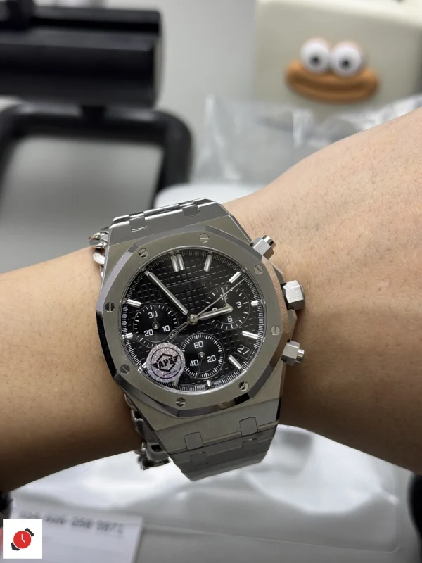 高仿AP-愛彼 皇家橡樹系列 26240 黑鋼黑盤 41MM