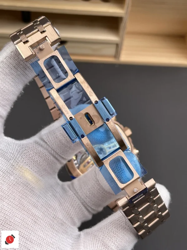 高仿AP-愛彼 皇家橡樹系列 26240 玫瑰金黑盤 41MM