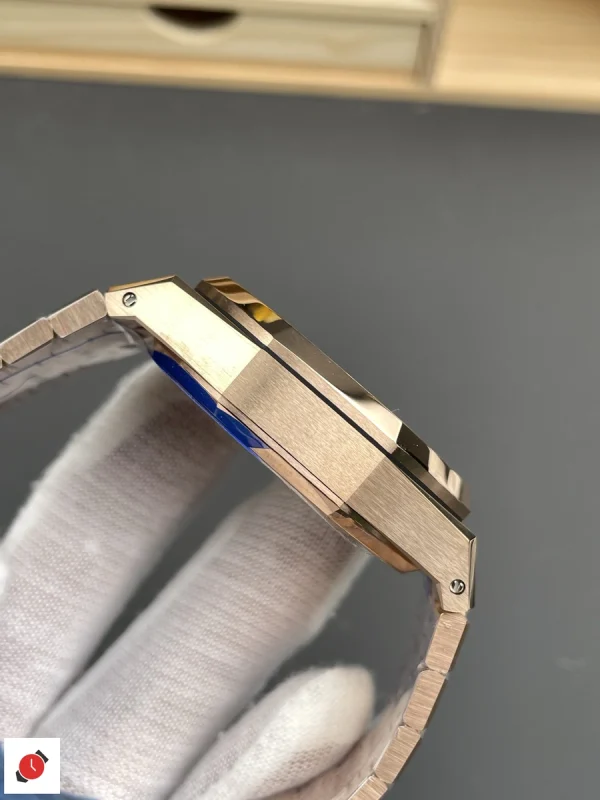 高仿AP-愛彼 皇家橡樹系列 26240 玫瑰金黑盤 41MM