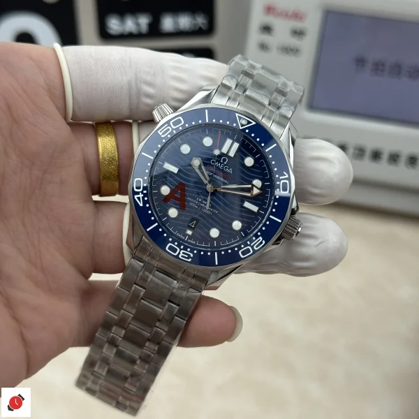 高仿歐米茄-Omega 海馬300系列 藍盤 42MM