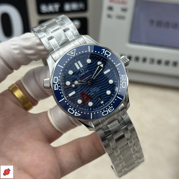 高仿歐米茄-Omega 海馬300系列 藍盤 42MM
