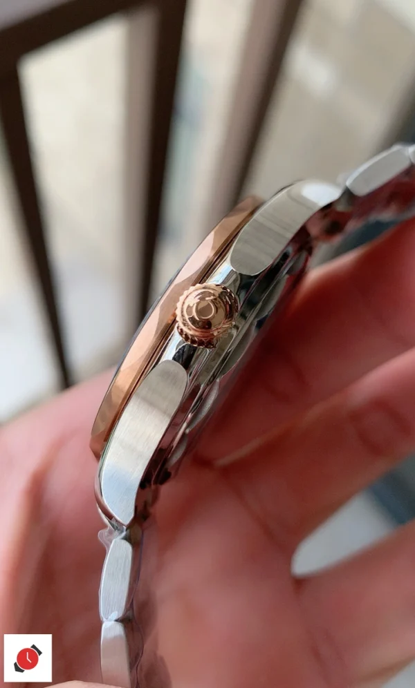 高仿歐米茄-Omega 海馬300系列 玫瑰金黑盤 42MM