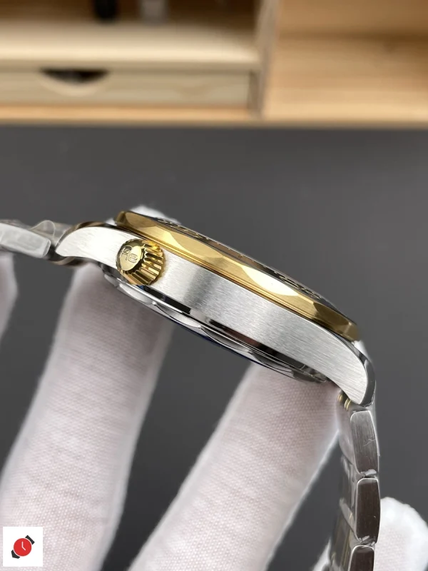 高仿歐米茄-Omega 海馬300系列 間金黑盤 42MM