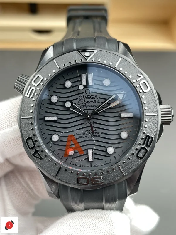 高仿歐米茄-Omega 海馬300系列 墨黑 42MM