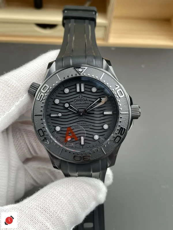 高仿歐米茄-Omega 海馬300系列 墨黑 42MM