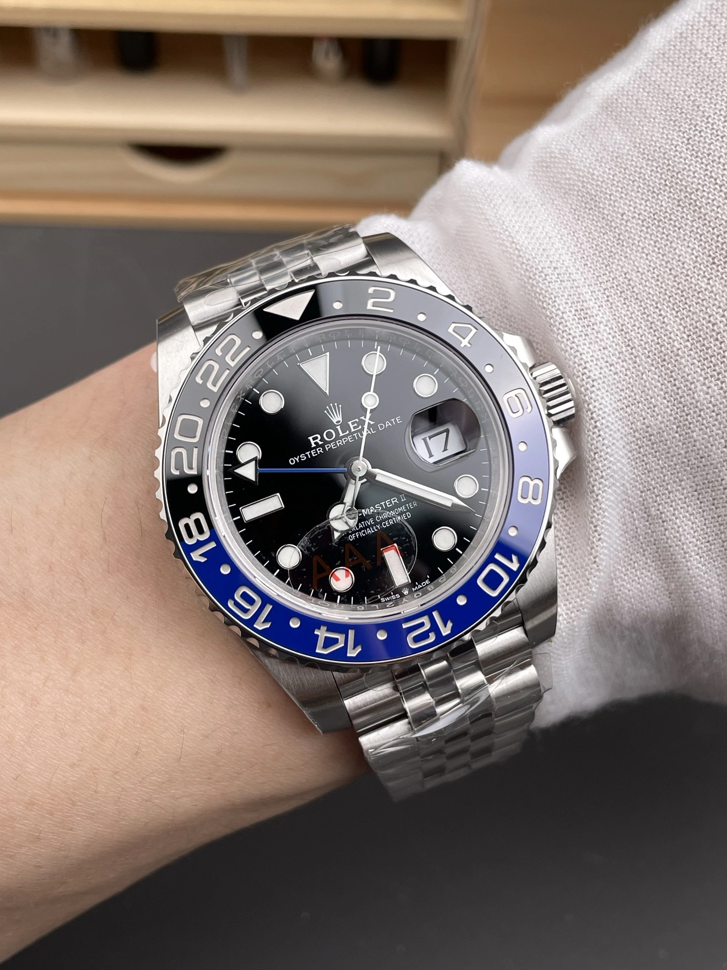VS廠 勞力士 GMT-Master 格林威治 國米圈