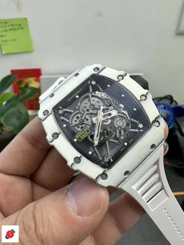 高仿理查德·米勒 Richard Mille RM35-01 白碳纖維