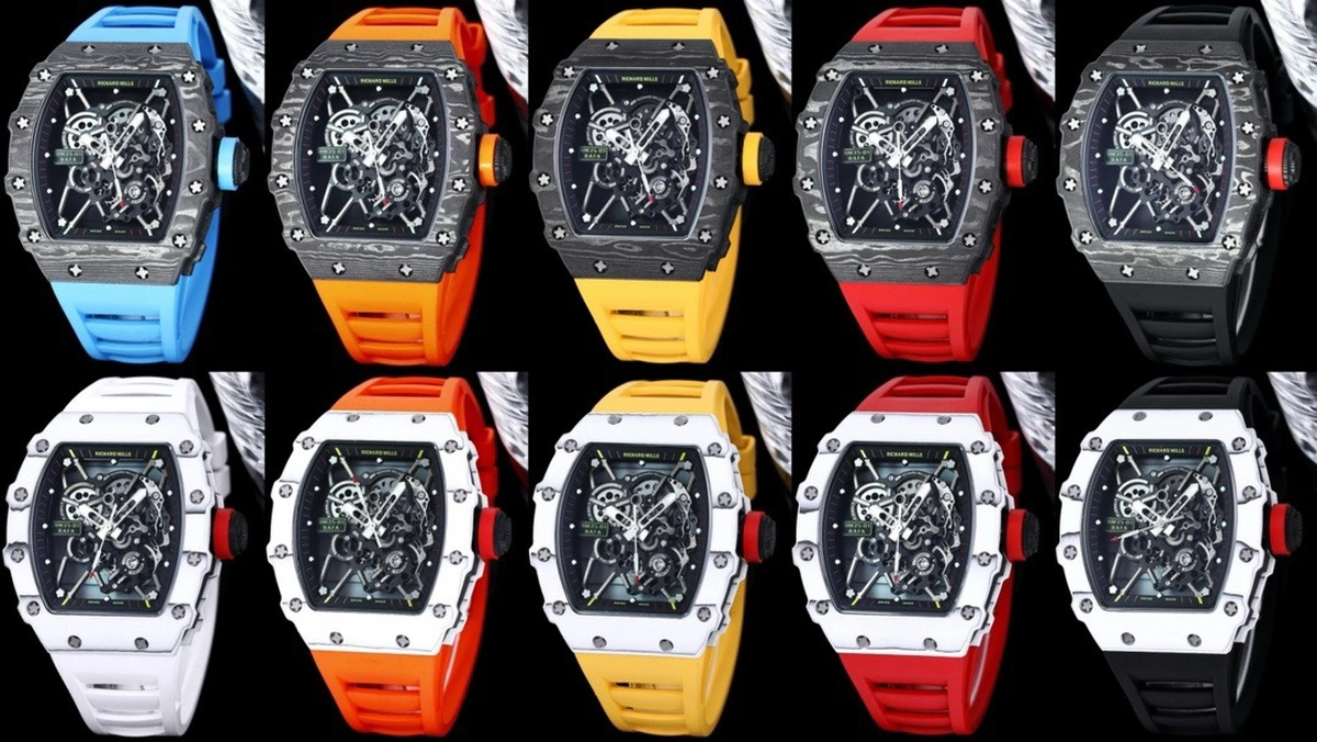 高仿理查德·米勒 Richard Mille RM35-01 碳纖維