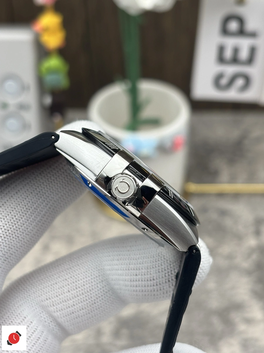 高仿 歐米茄Omega 星座系列 陶瓷圈灰格紋 41MM