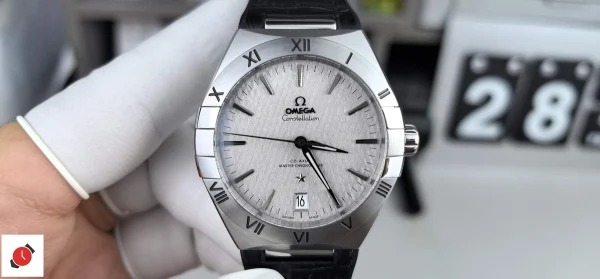 高仿 歐米茄Omega 星座系列 鋼圈灰格紋 41MM