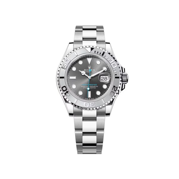 20251007005 高仿勞力士Rolex 遊艇系列 灰盤藍針 40MM