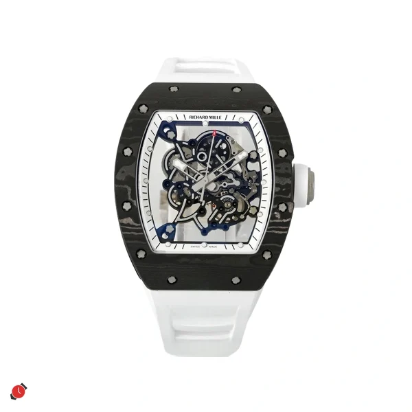 20251008003 高仿理查德·米勒 Richard Mille RM055 白錶帶