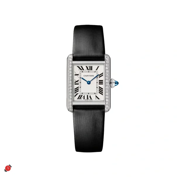 高仿卡地亞 Cartier 坦克系列 Tank 鑽圈白盤中號 W4TA0031