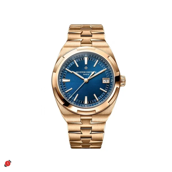 js-20251009003 高仿江詩丹頓 縱橫四海系列 Vacheron Constantin 4500V 玫瑰金藍盤