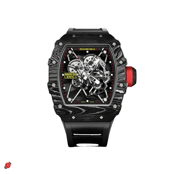 rm-20251016004 高仿理查德·米勒 Richard Mille RM35-01 碳纖維