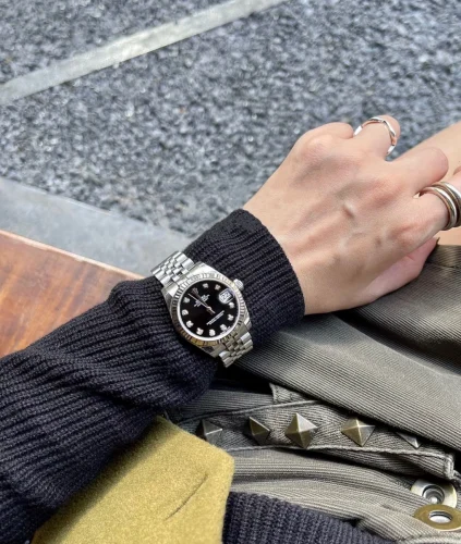高仿勞力士Rolex-日誌型36 鑽時黑盤 photo review