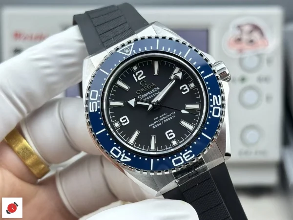 高仿歐米茄-Omega 海馬600系列 藍色陶瓷圈口